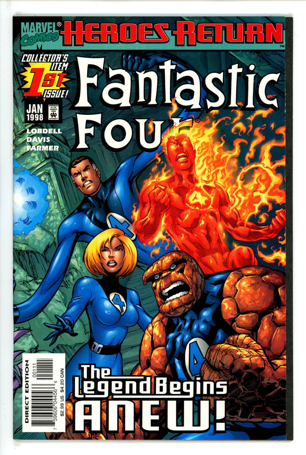 Fantastic Four Vol 3 1 (1998)