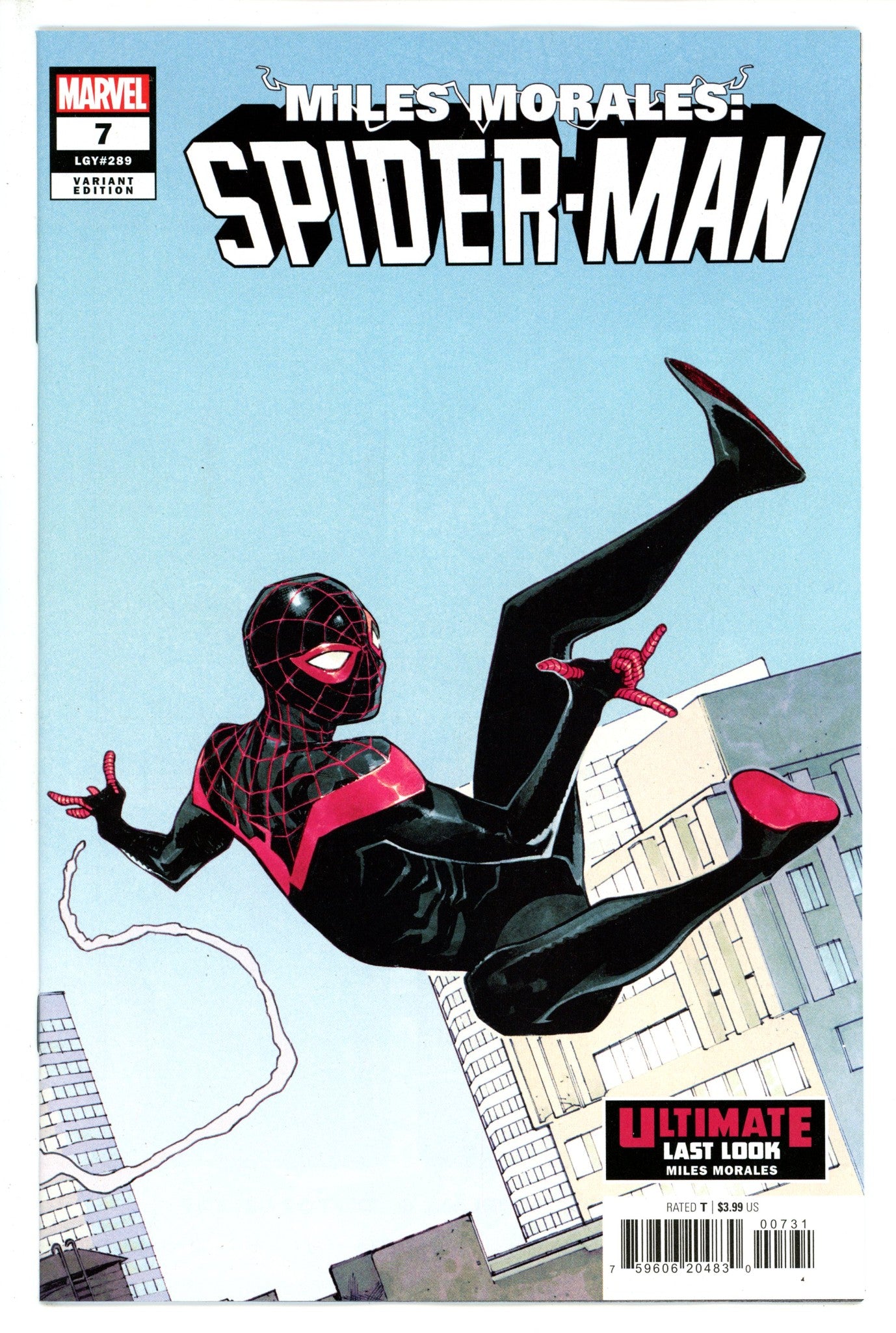 Miles Morales Spider-Man Vol 2 7 Pichelli Ultimate Last Look Variant (2023)