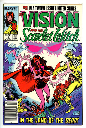 The Vision and the Scarlet Witch Vol 2 5 Canadian VF/NM