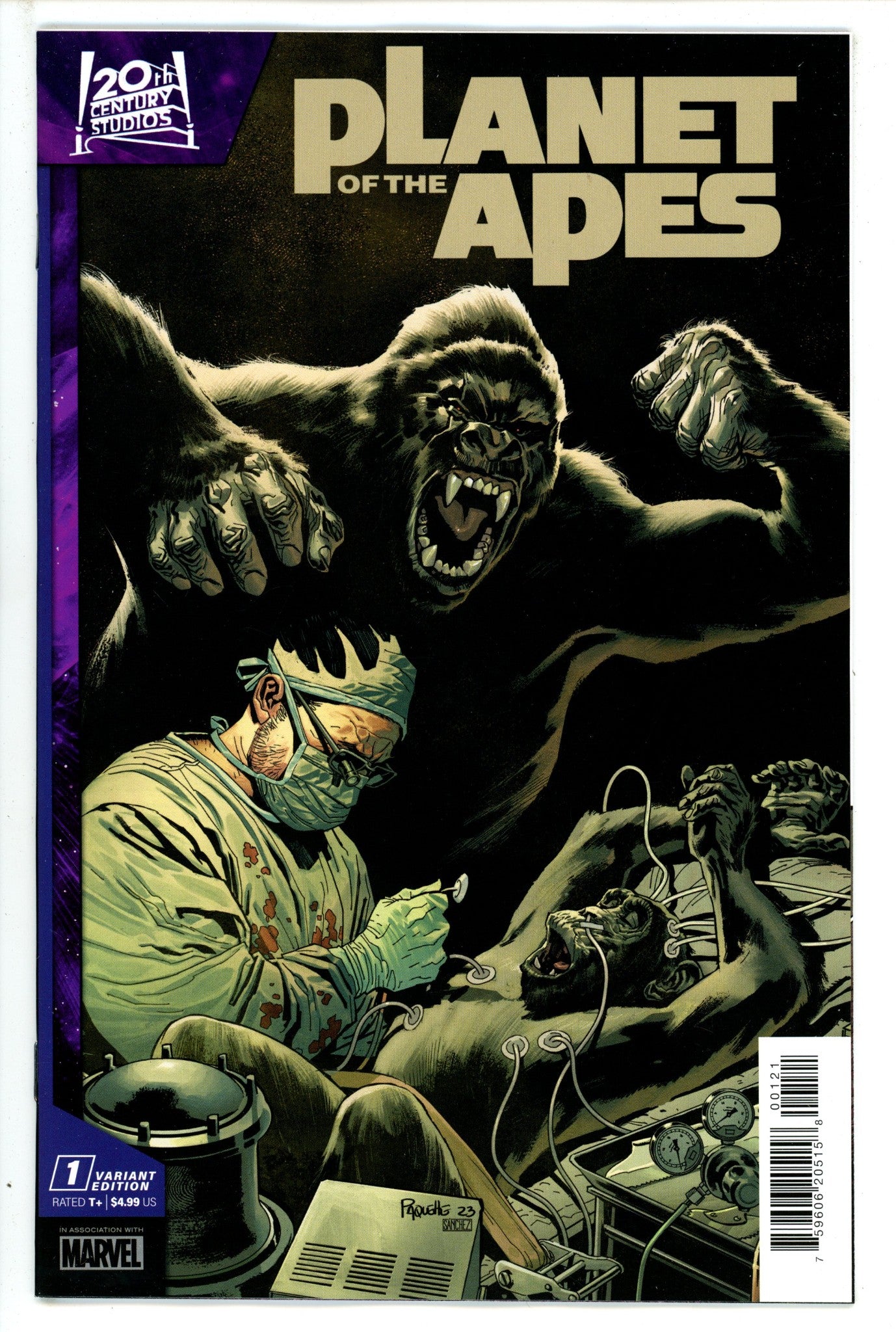 Planet Of The Apes 1 Paquette Variant (2023)