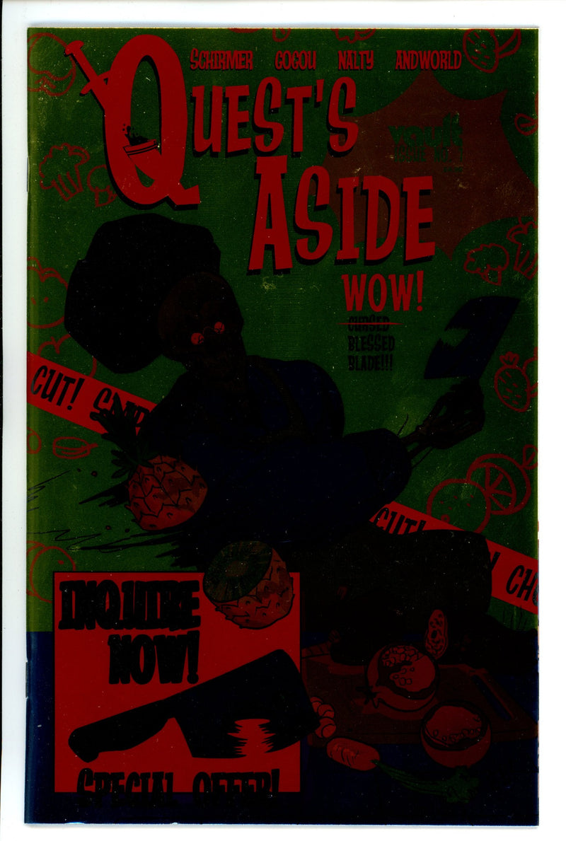 Quests Aside 1 Henderson Foil Variant NM