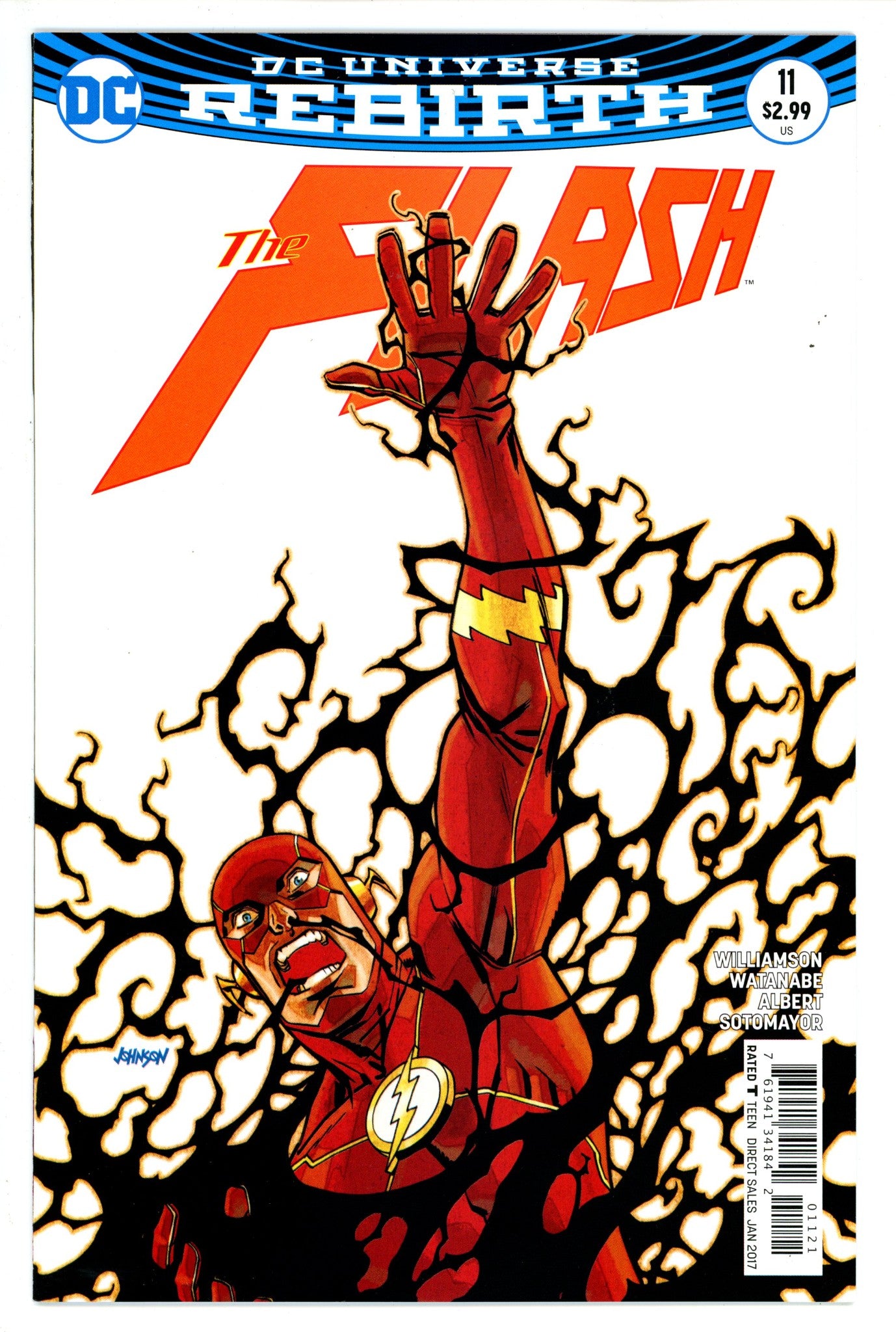 The Flash Vol 5 11 Johnson Variant (2016)