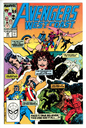 Avengers West Coast Vol 2 49