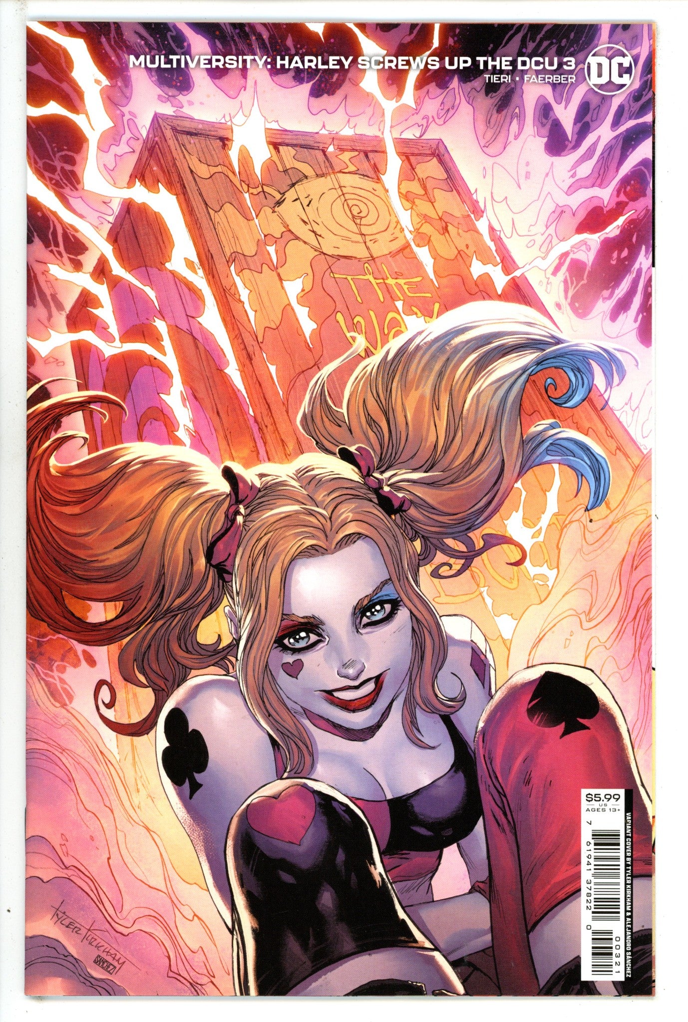 Multiversity Harley Screws Up The DCU 3 Kirkham Variant (2023)