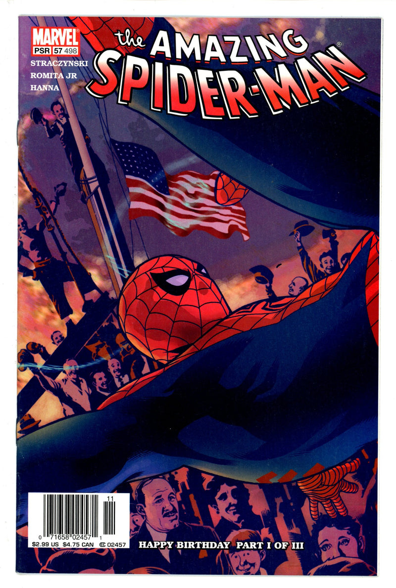 The Amazing Spider-Man Vol 2 57 (498) Newsstand VF