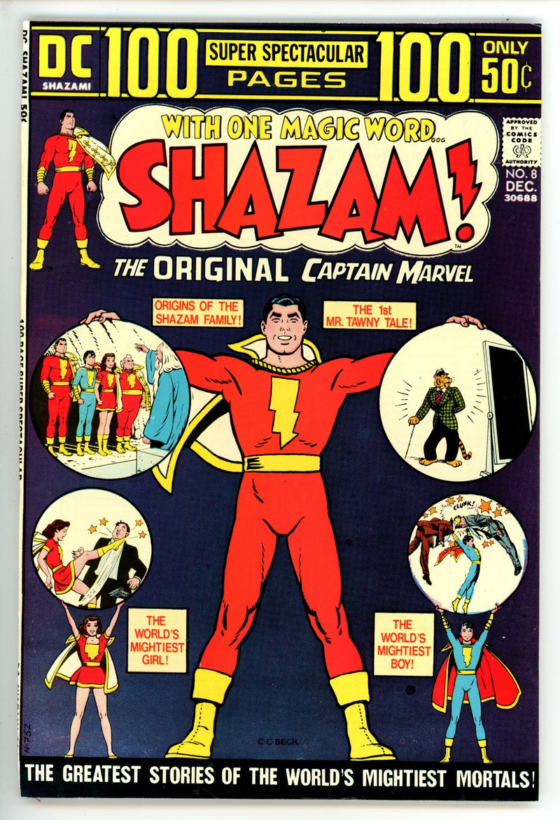 Shazam! Vol 1 8 VF/NM (1973)