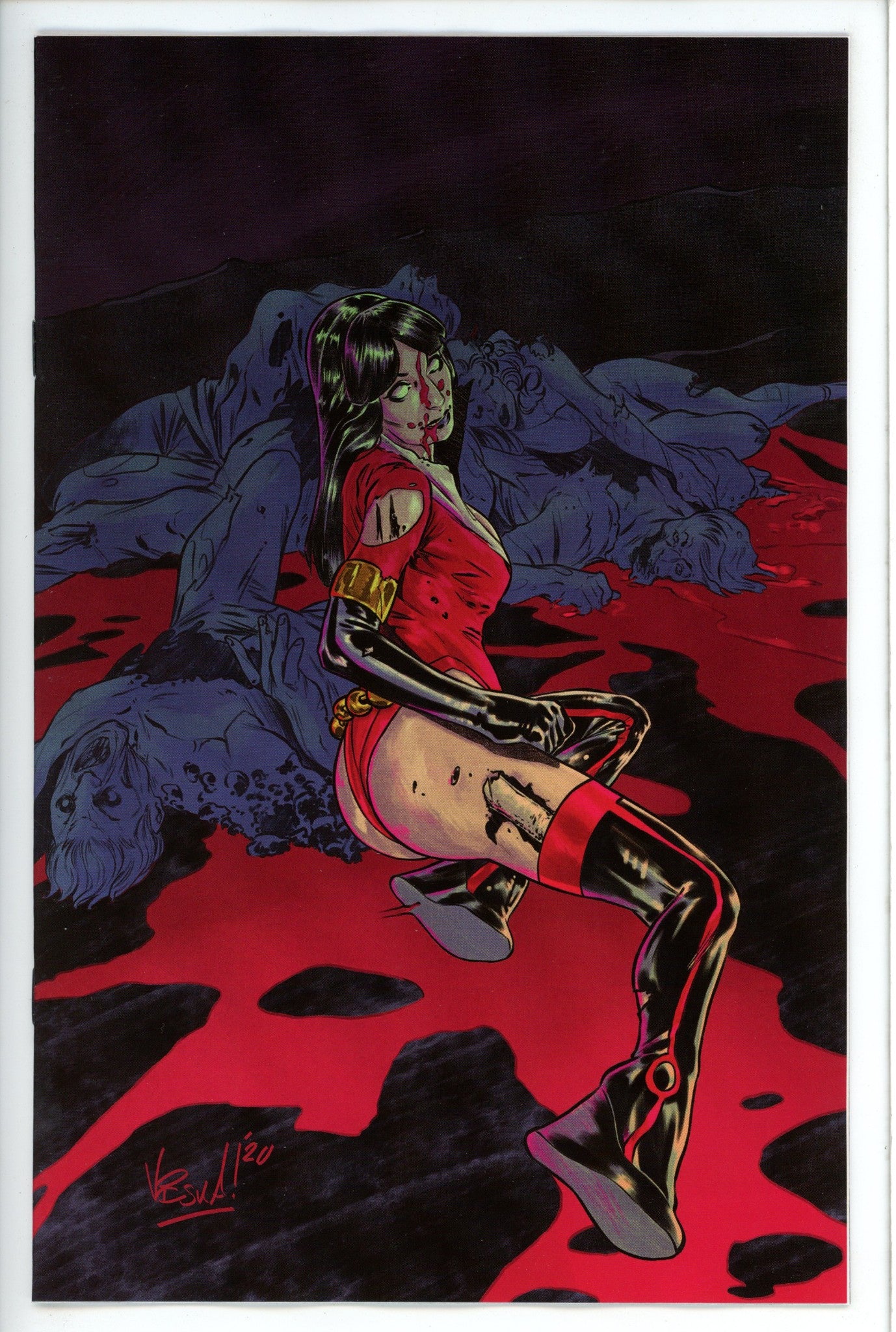 Vampirella Dark Powers 3 Federici Variant-Dynamite-CaptCan Comics Inc