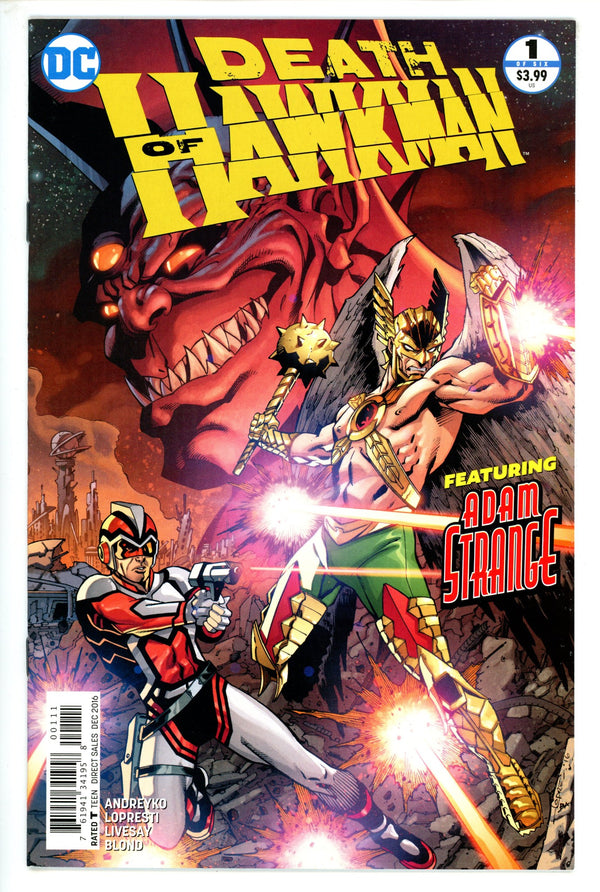 Death of Hawkman  1