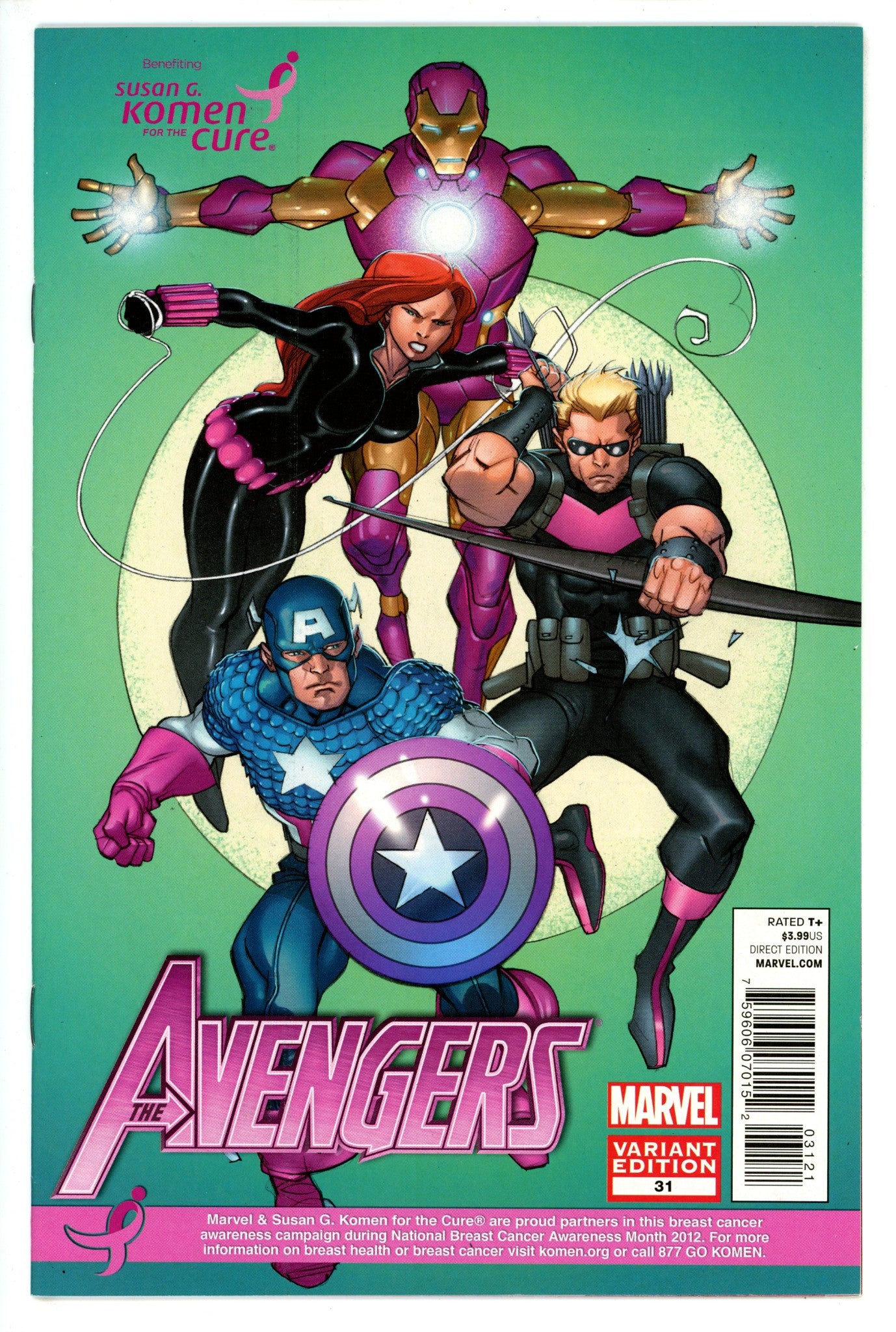 Avengers Vol 4 31 Ferry Variant