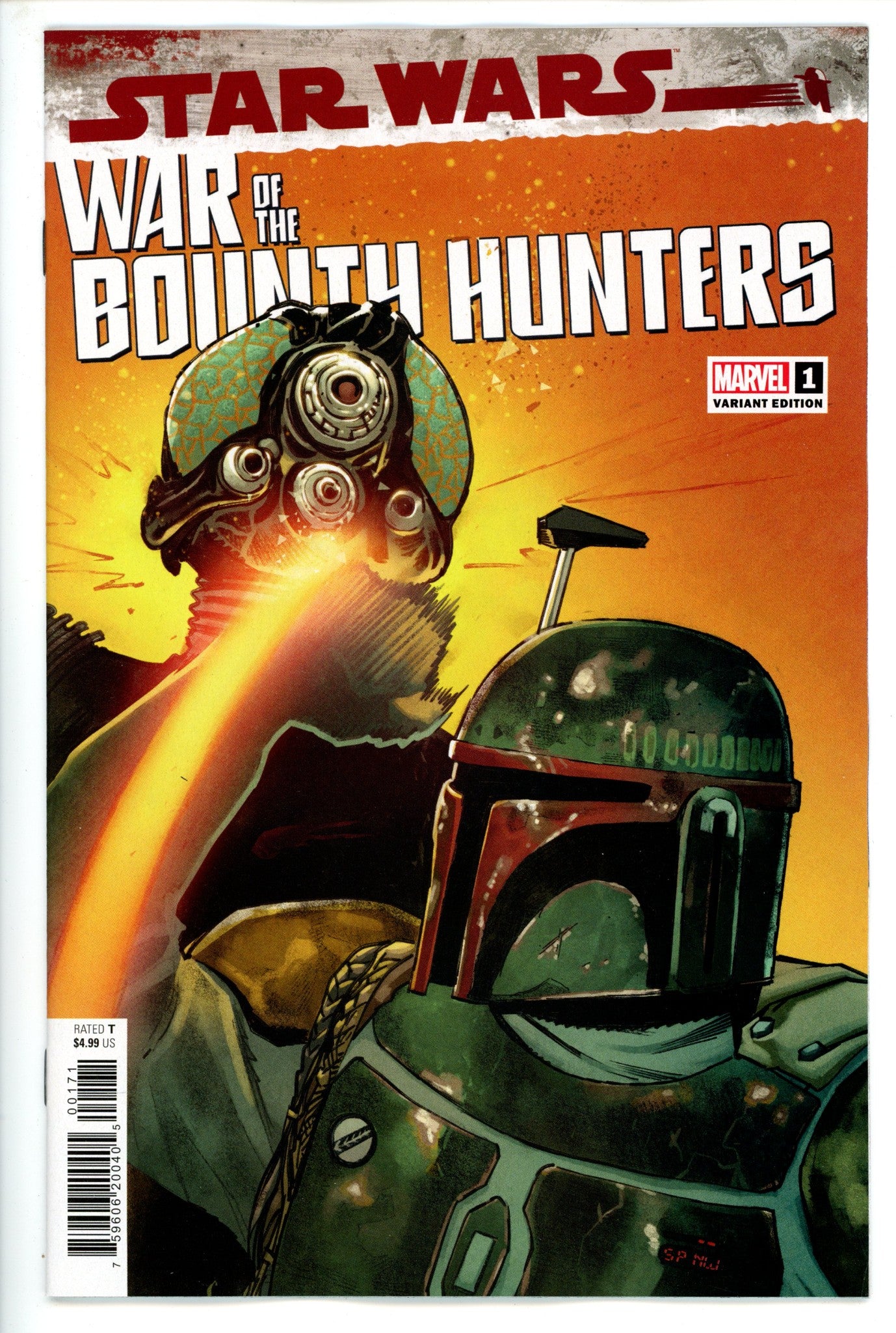 Star Wars War of the Bounty Hunters 1 Pichelli Variant (2021)
