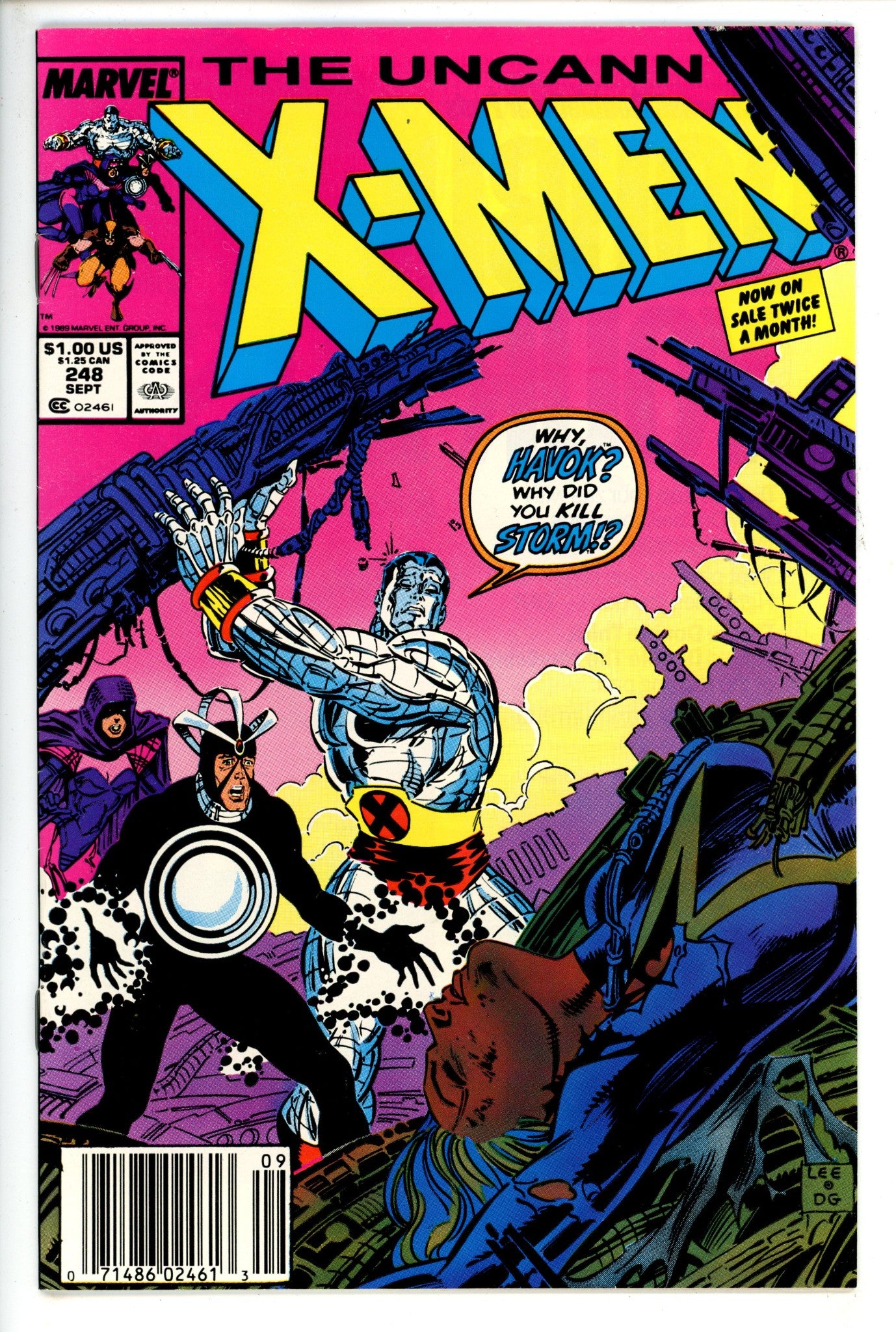 The Uncanny X-Men Vol 1 248 Newsstand VF-