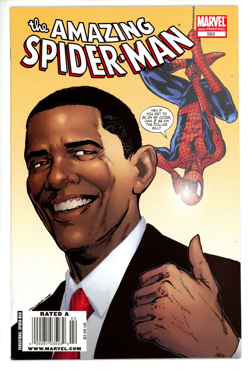 The Amazing Spider-Man Vol 2 583 2nd Print Newsstand F/VF