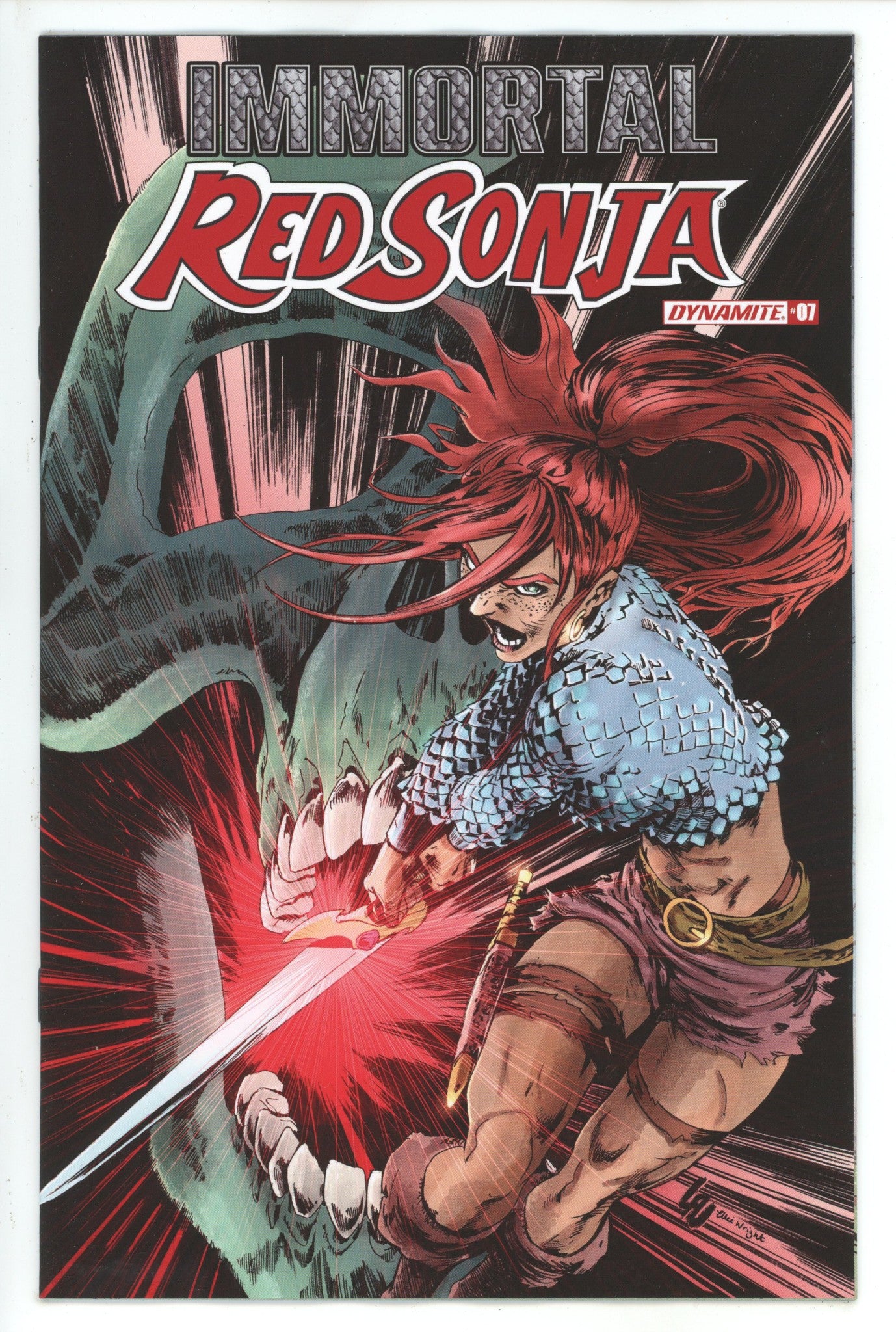 Immortal Red Sonja 7 Lau Variant (2022)