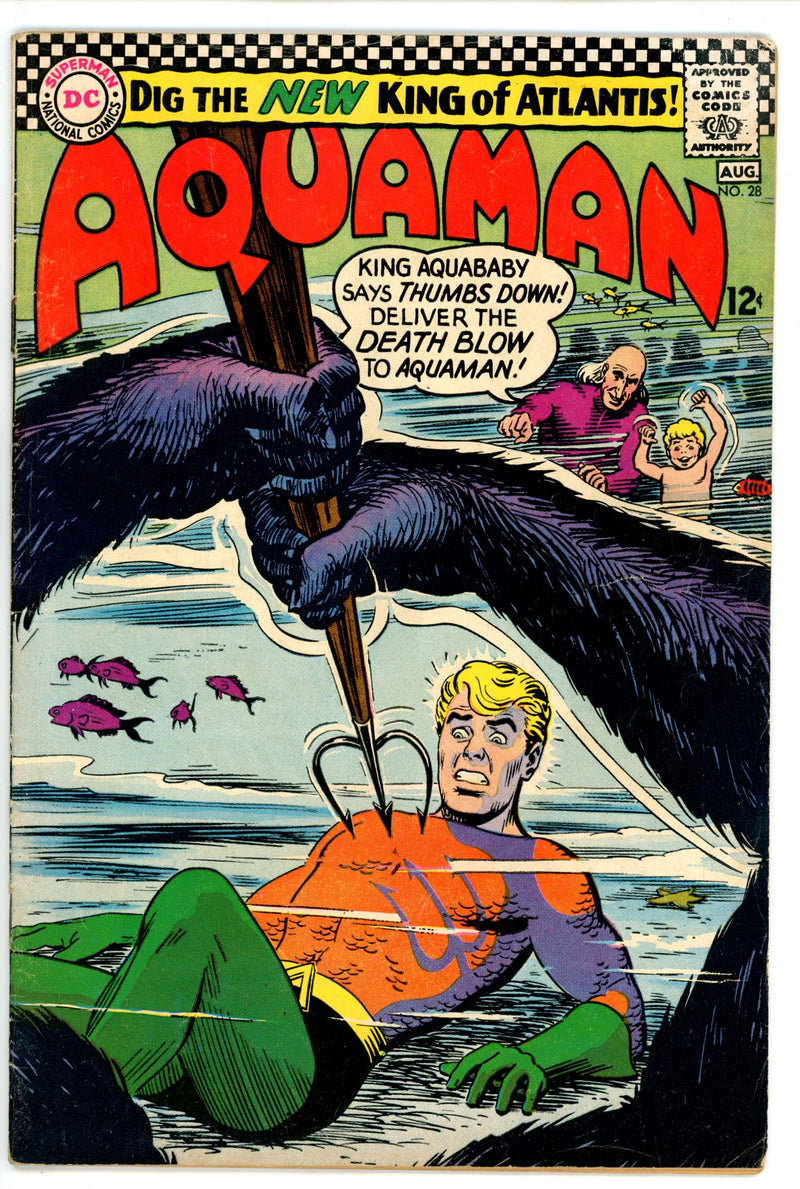 Aquaman Vol 1 28 GD/VG