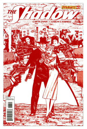 The Shadow 3 Chaykin Bloody Red Incentive Variant VF+ (2012)