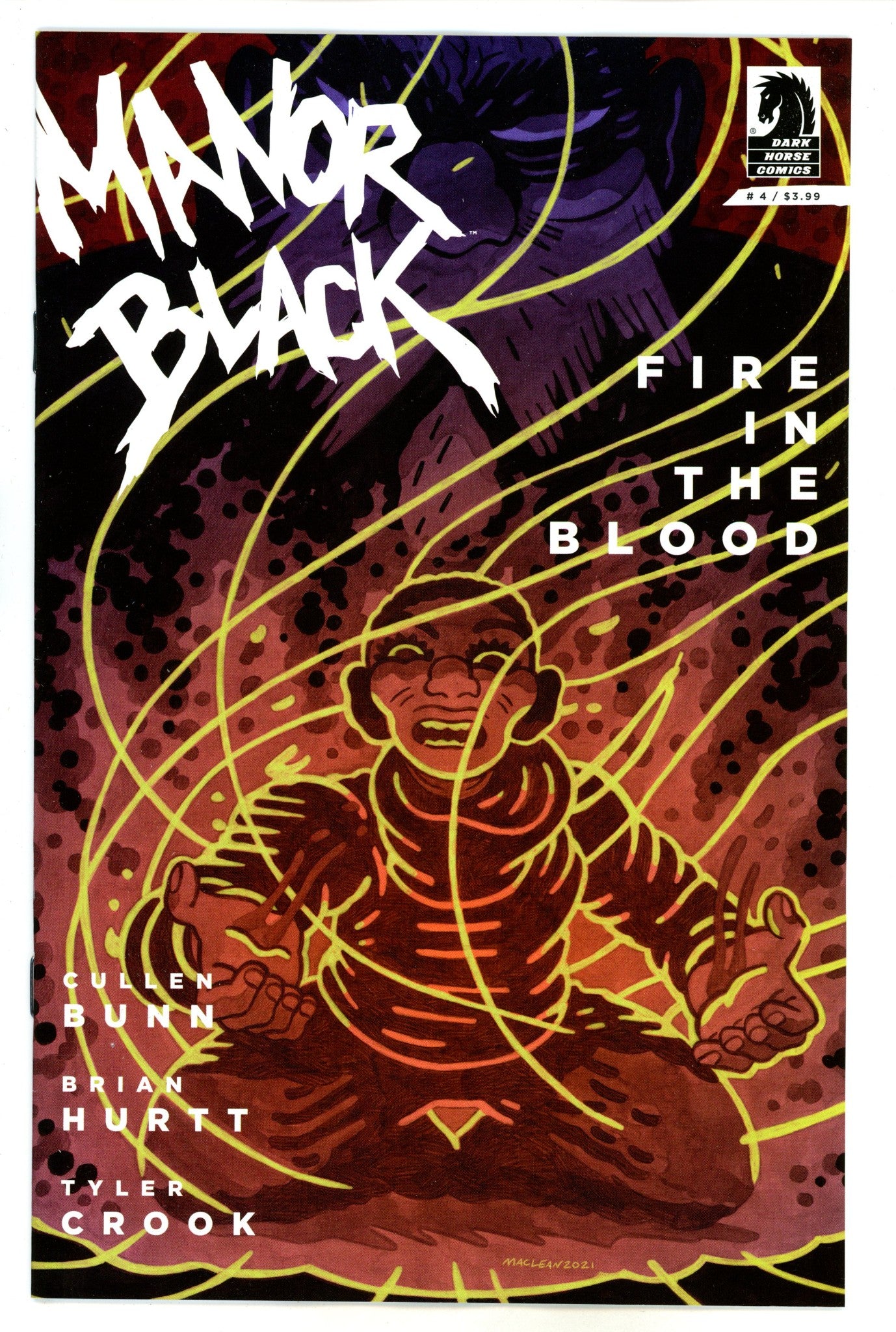 Manor Black Fire in the Blood 4 Maclean Variant (2022)