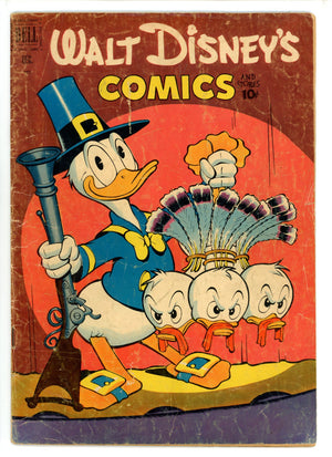 Walt Disney's Comics and Stories Vol 12 3 (135) GD+ (1951)