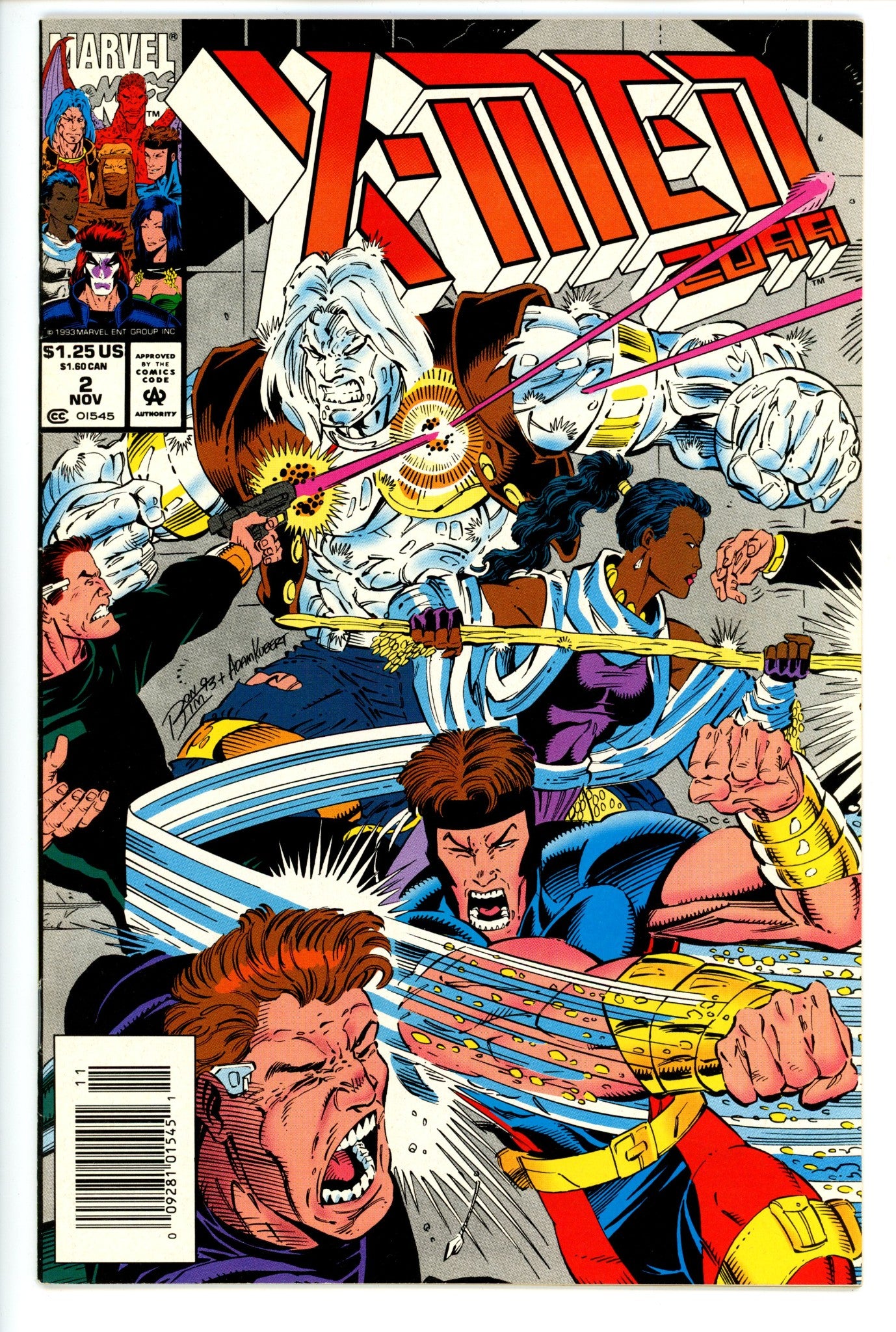 X-Men 2099 Vol 1 2 Newsstand