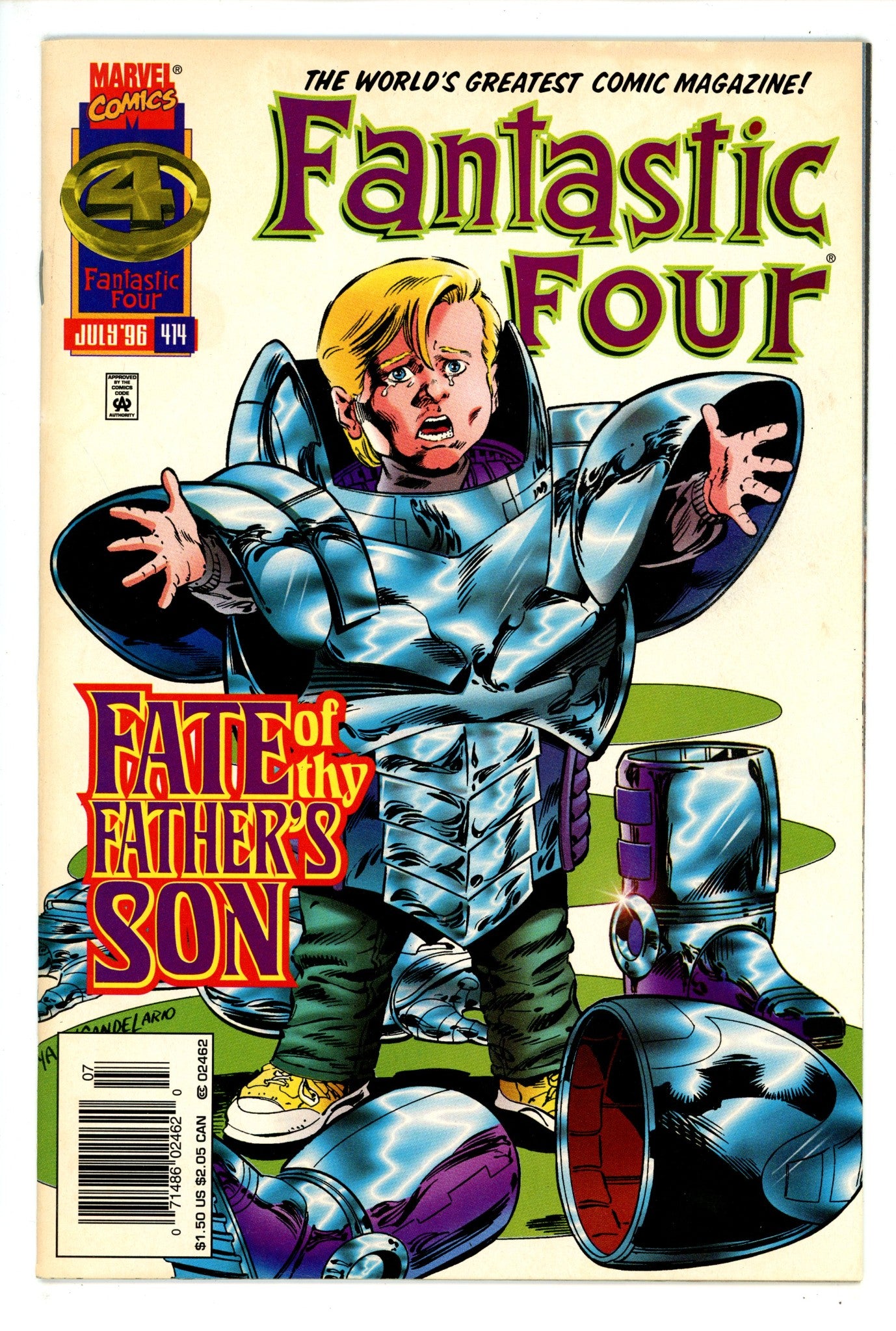 Fantastic Four Vol 1 414 Newsstand