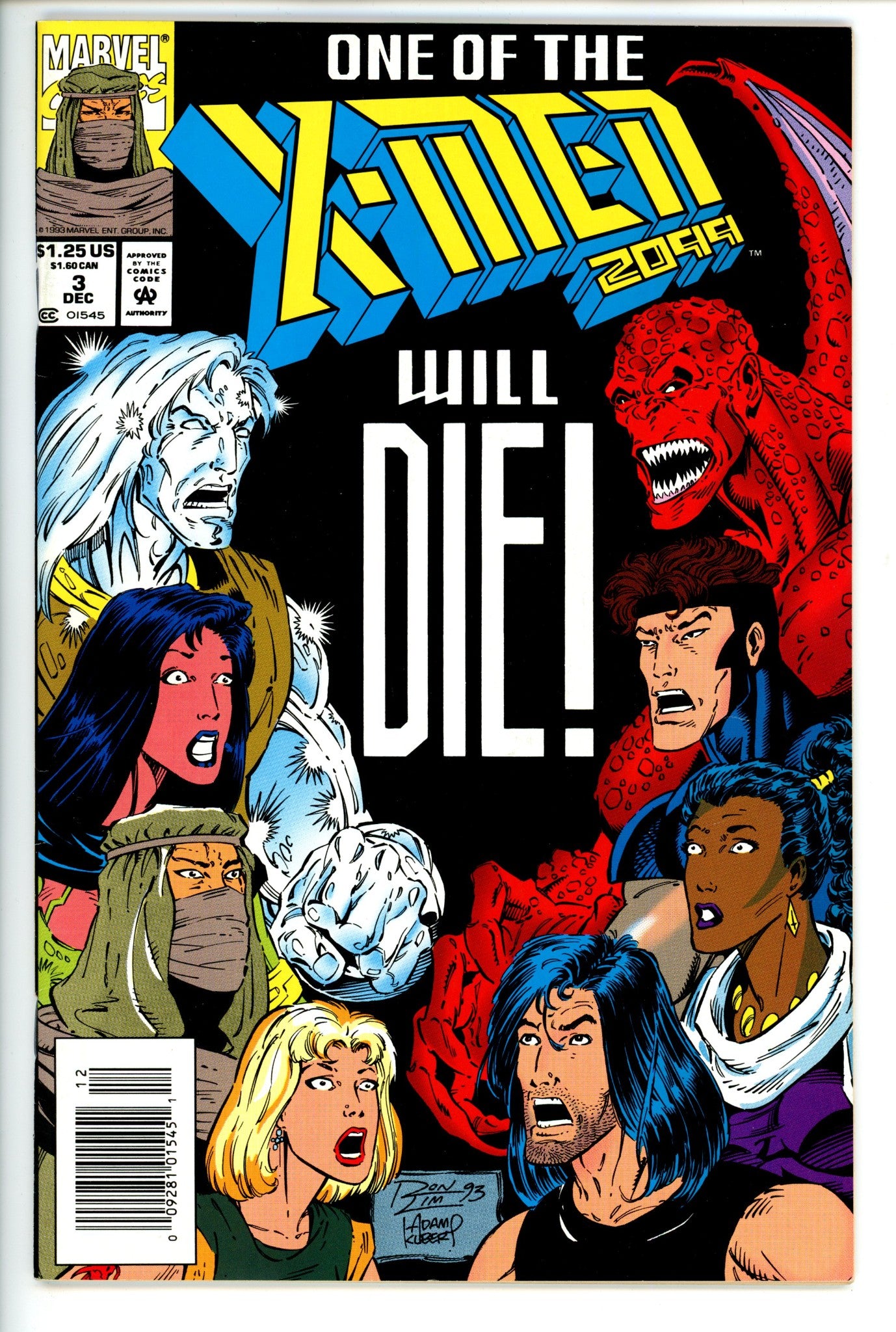 X-Men 2099 Vol 1 3 Newsstand