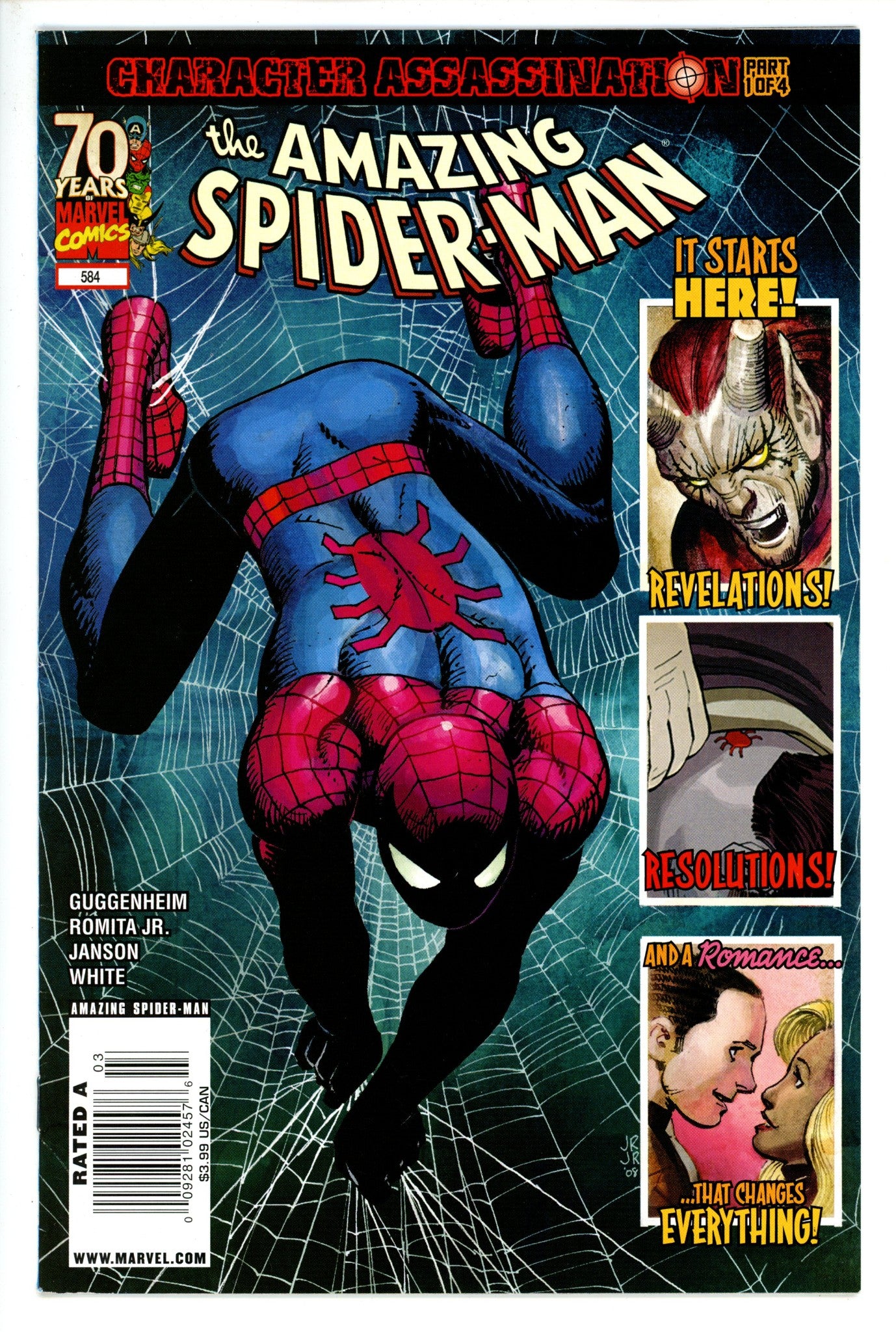 The Amazing Spider-Man Vol 2 584 Newsstand VF-