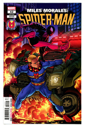 Miles Morales Spider-Man 42 Stelfreeze Variant (2022)