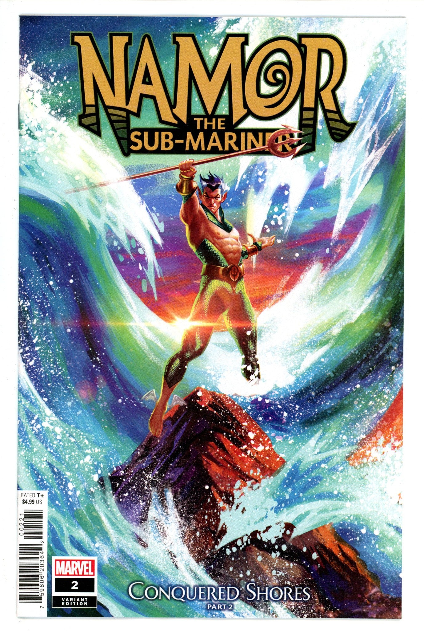 Namor Conquered Shores 2 Manhanini Variant