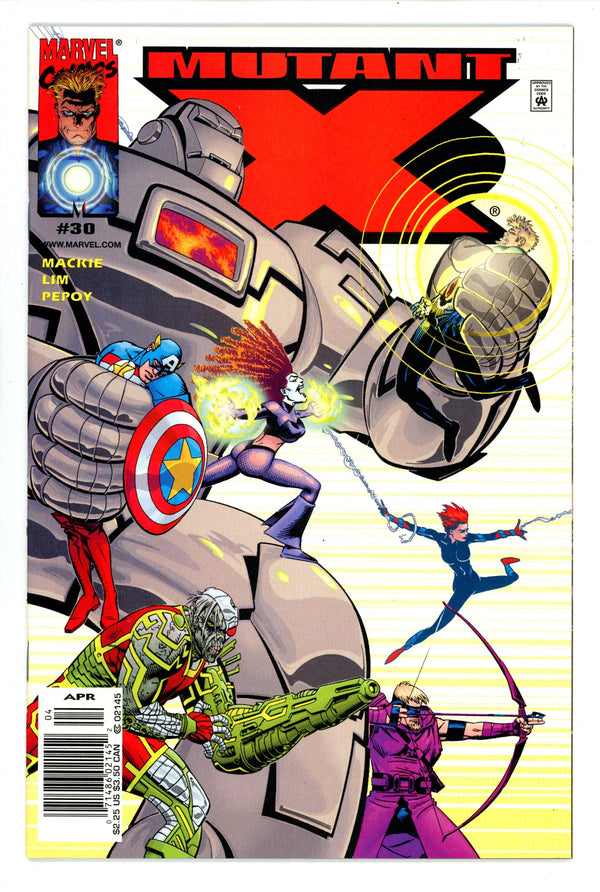 Mutant X 30 Newsstand NM- (2001)