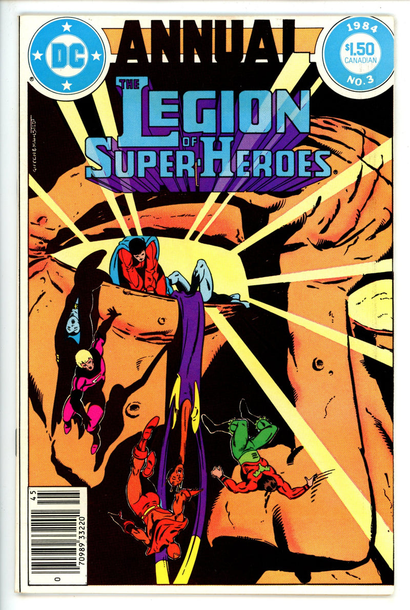 The Legion of Super-Heroes Annual Vol 2 3 Canadian VF/NM