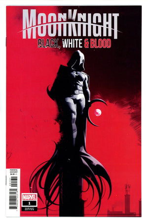 Moon Knight Black White Blood 1 Dekal Variant NM
