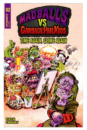 Madballs Vs Garbage Pail Kids Slime Again 2 Crosby Variant (2023)
