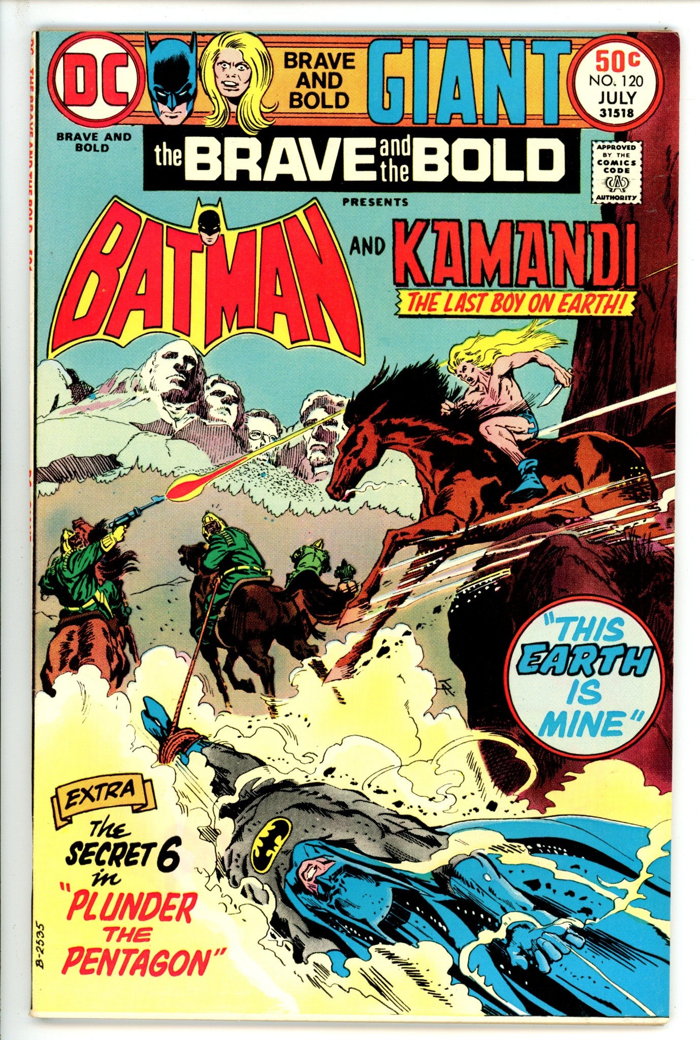 The Brave and the Bold Vol 1 120 VF/NM (1975)