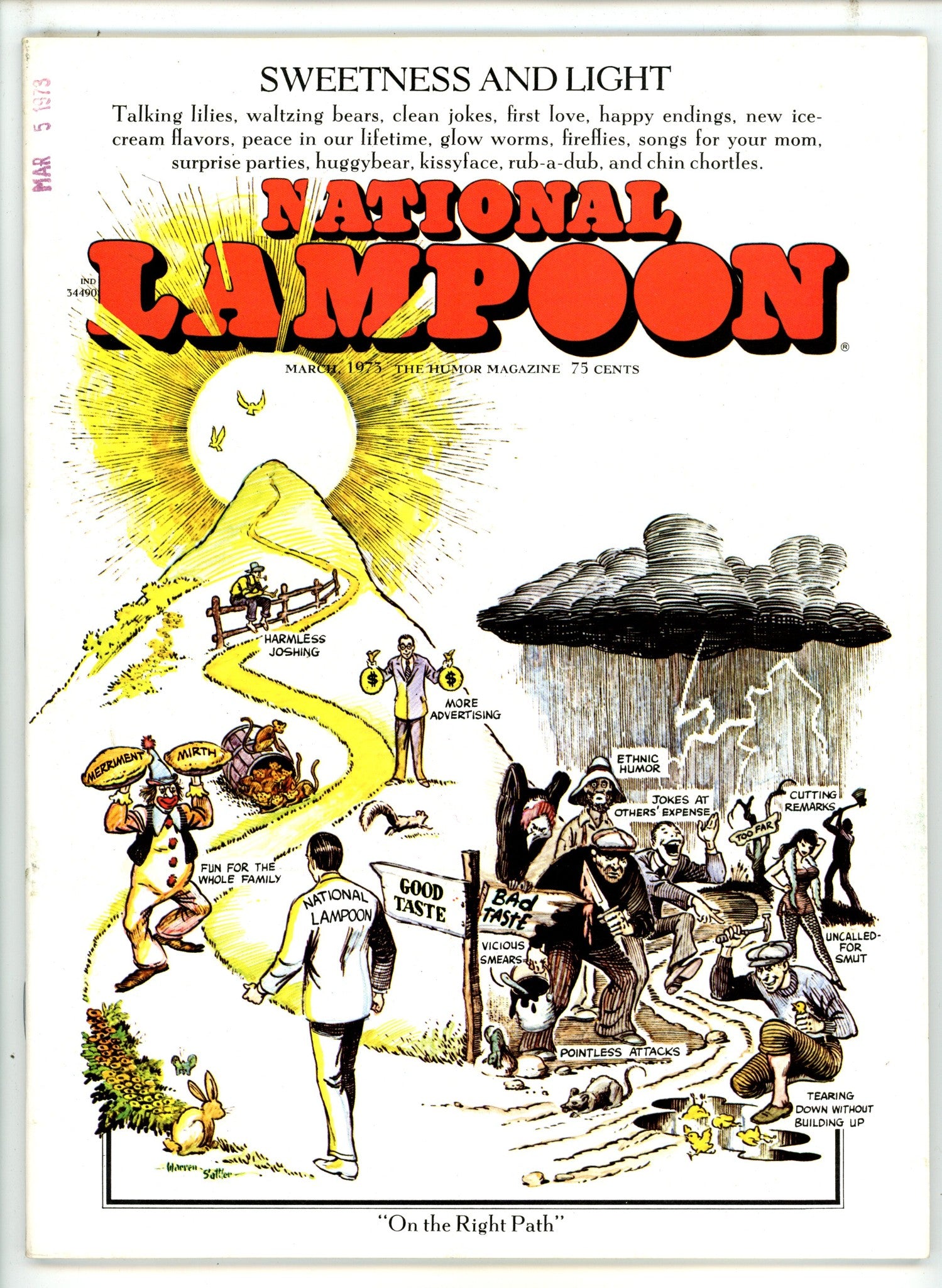 National Lampoon Vol 1 36 VF (1973)