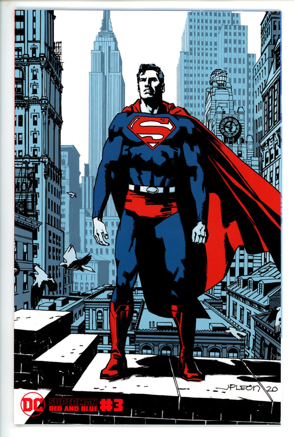 Superman Red & Blue 3 Leon Variant (2021)