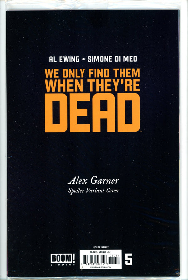 We Only Find Them When They're Dead 5 Variant (2021)