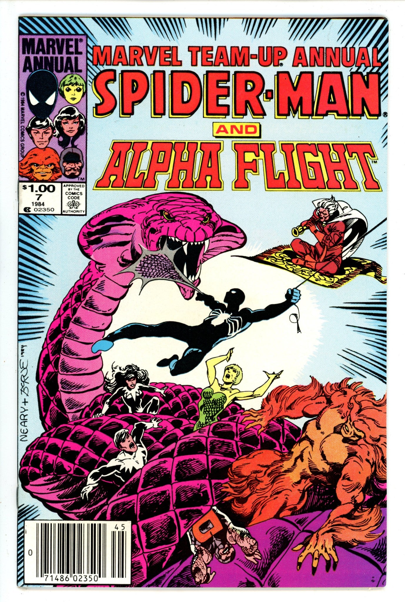 Marvel Team-Up Annual Vol 1 7 Newsstand