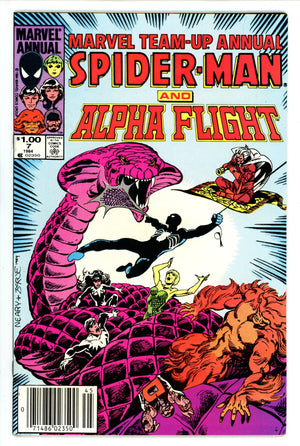 Marvel Team-Up Annual Vol 1 7 Newsstand