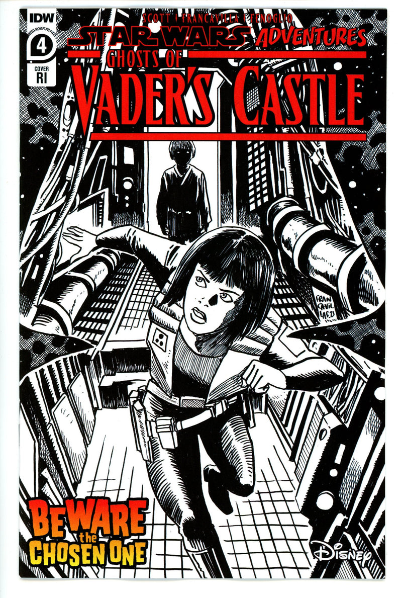 Star Wars Adventures Ghosts of Vaders Castle 3 Francavilla Variant