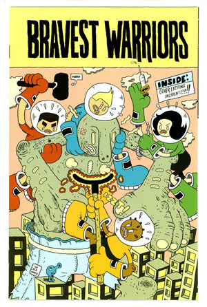Bravest Warriors 1 Bell Incentive Variant NM- (2012)