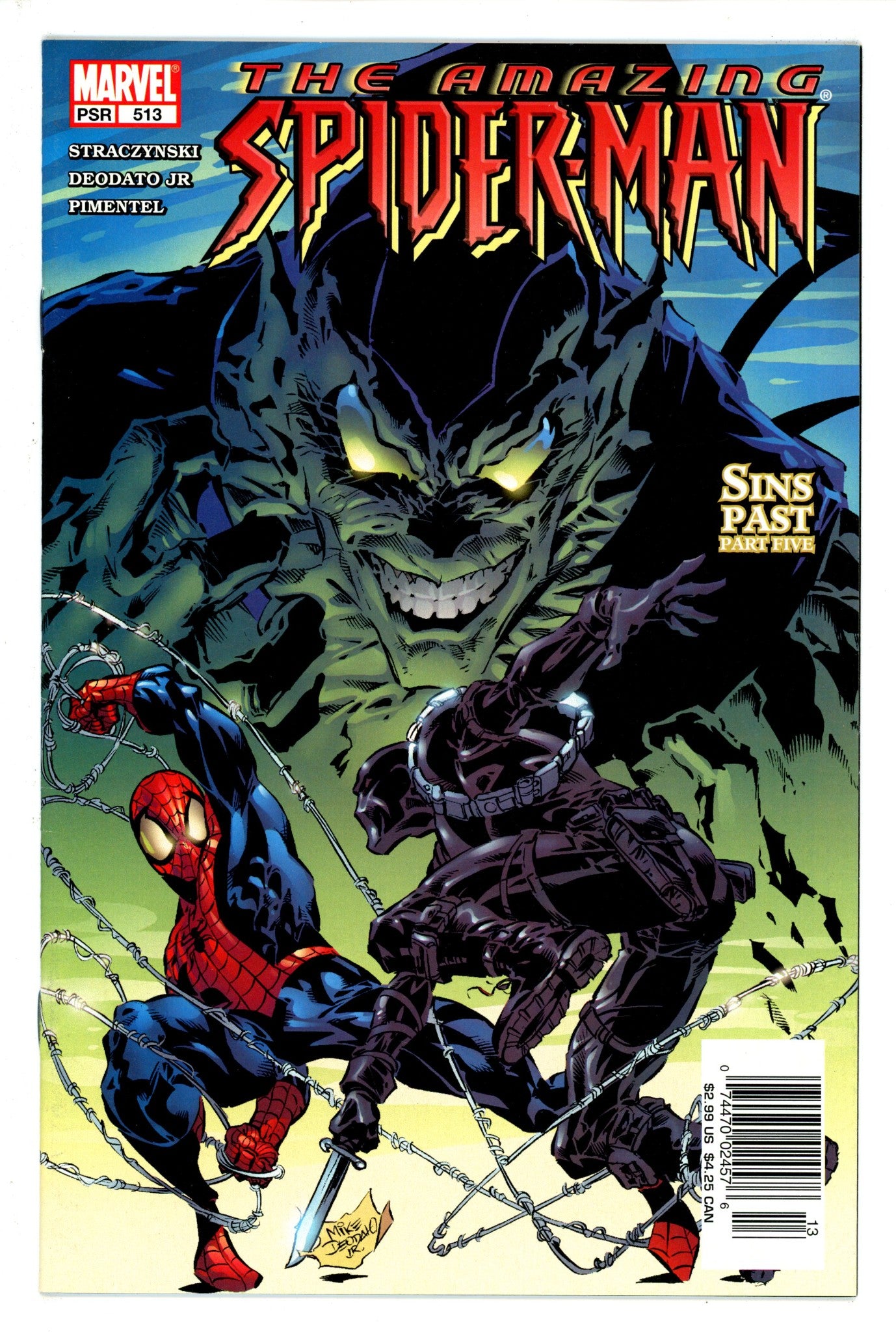 The Amazing Spider-Man Vol 2 513 Newsstand VF+