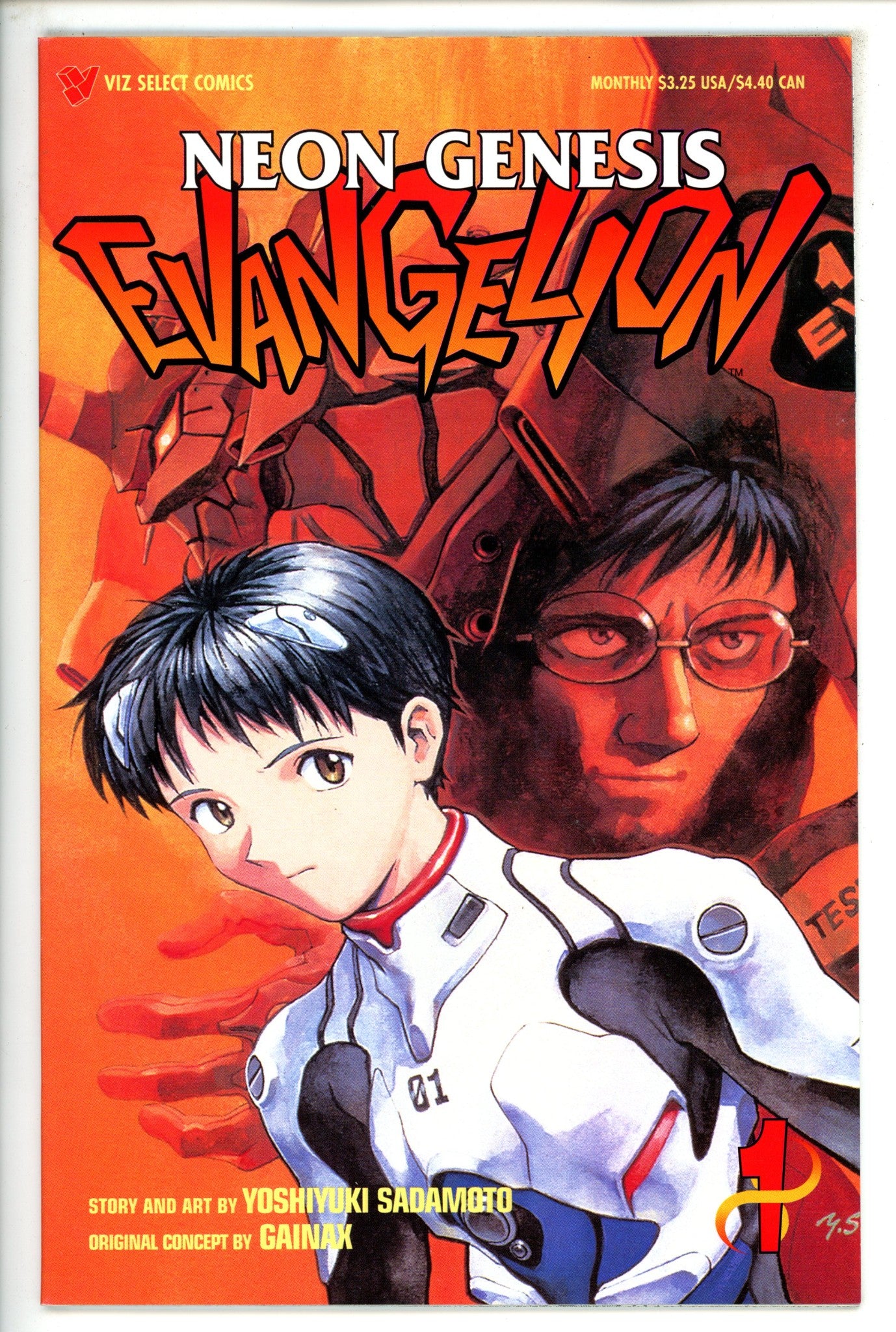 Neon Genesis Evangelion Book 1 1 VF- (1995)