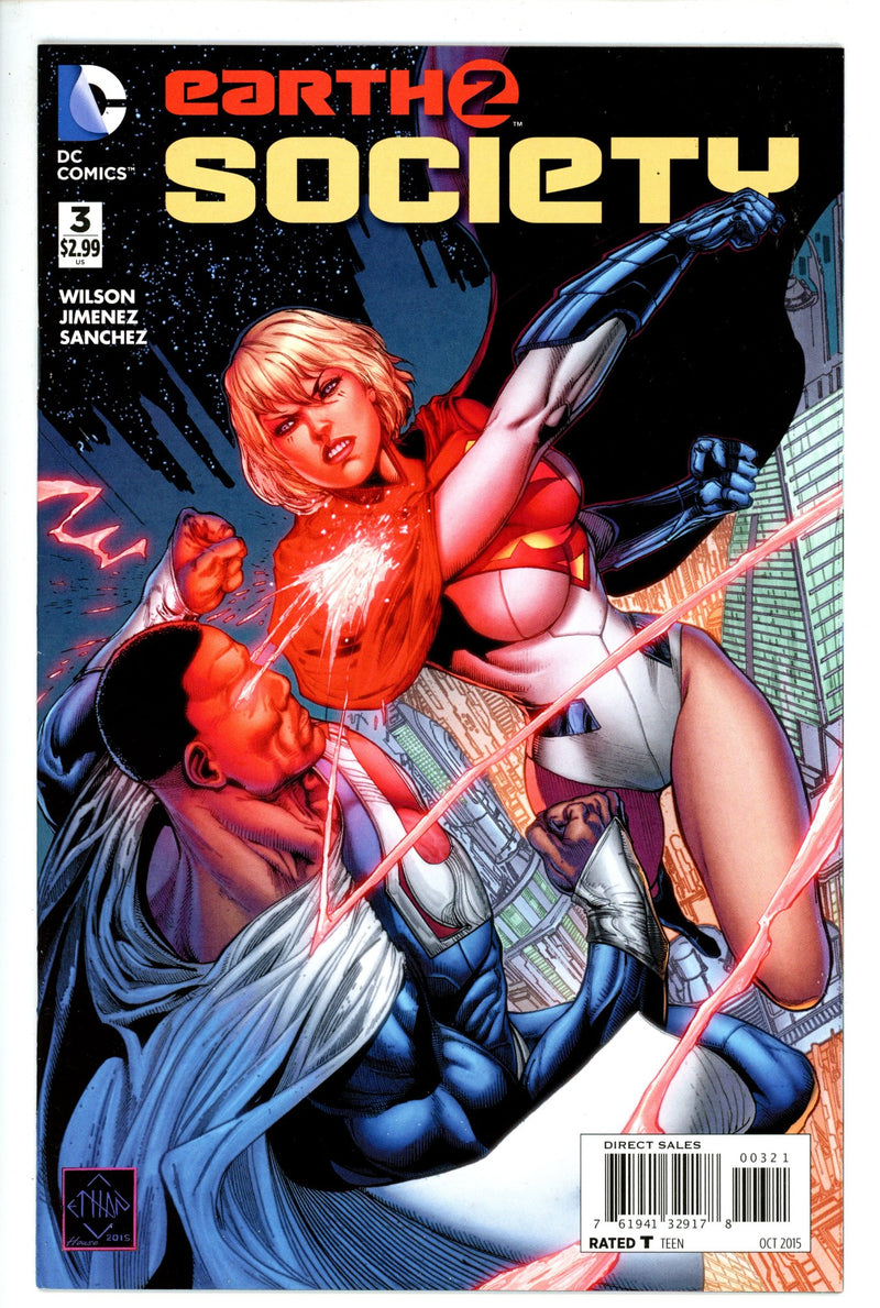 Earth 2: Society 3 Sciver Variant VF+