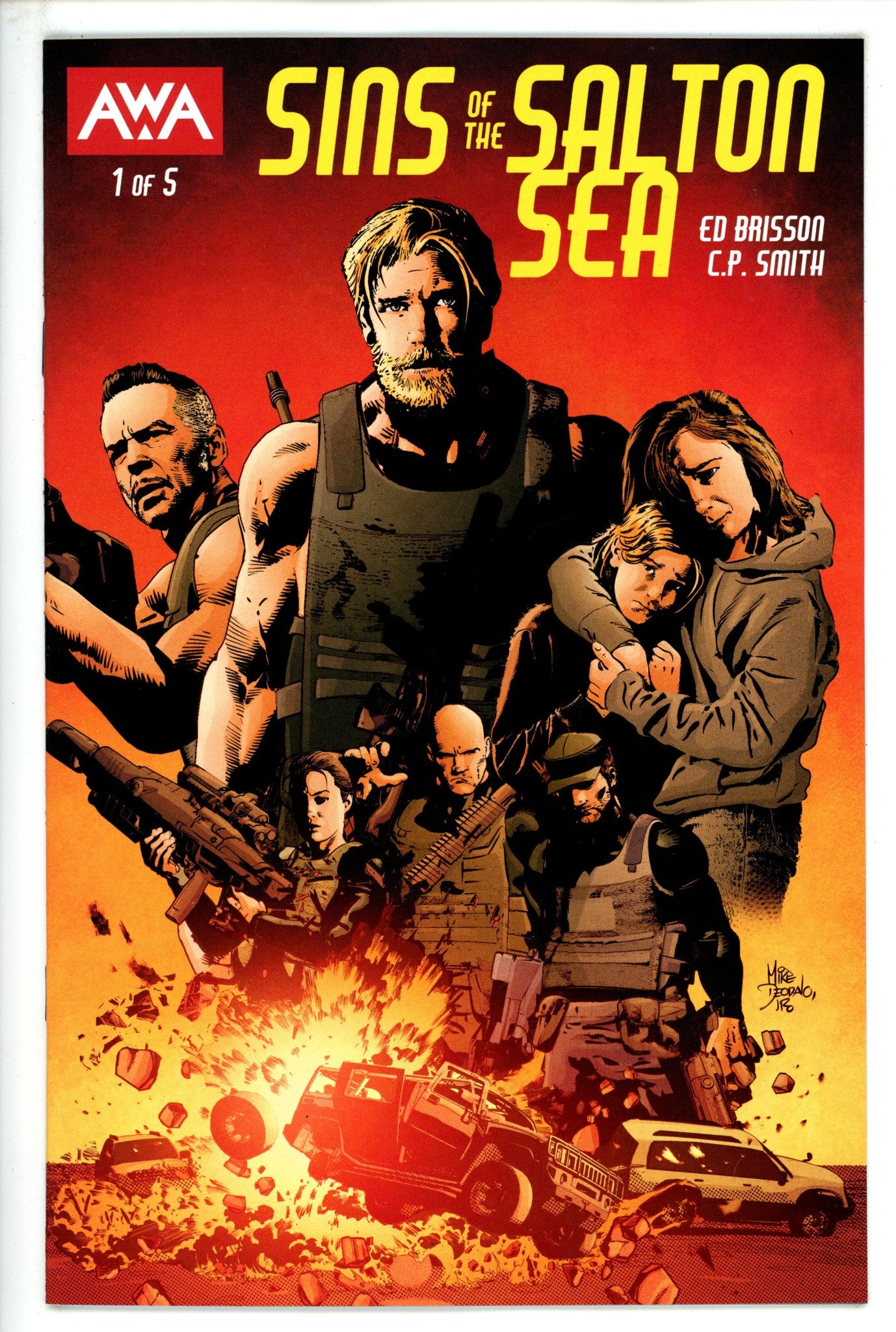 Sins Of The Salton Sea 1 Deodato Variant (2023)