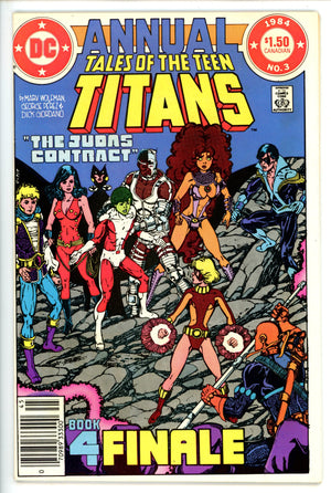 Tales of the Teen Titans Annual 3 Canadian VF
