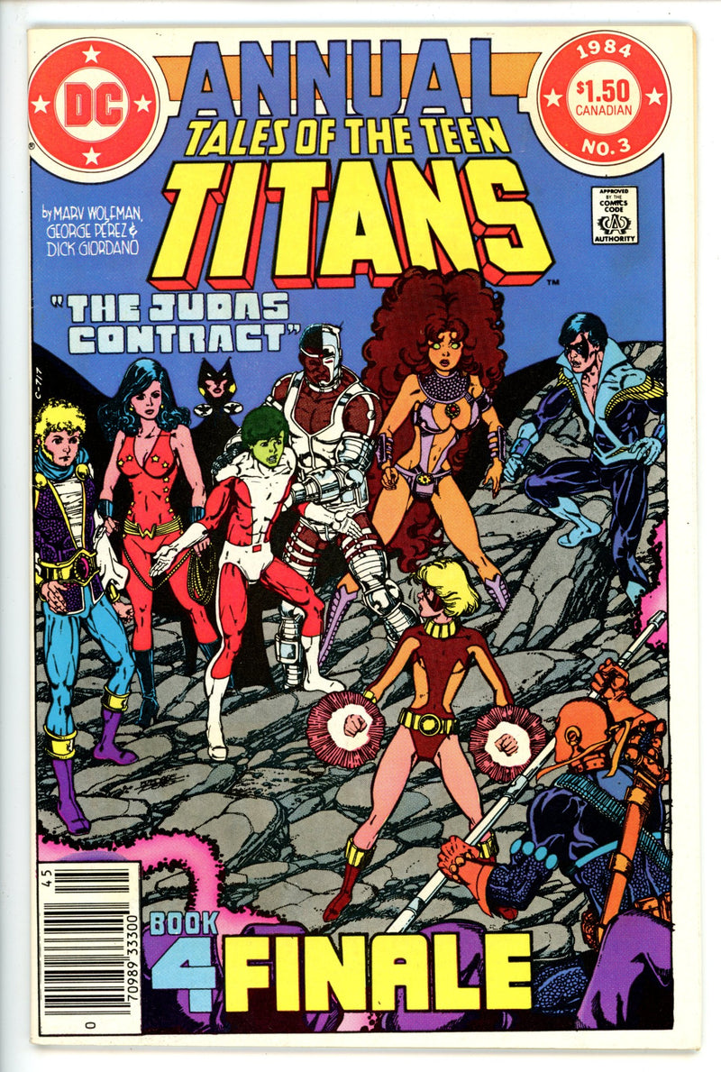 Tales of the Teen Titans Annual 3 Canadian VF