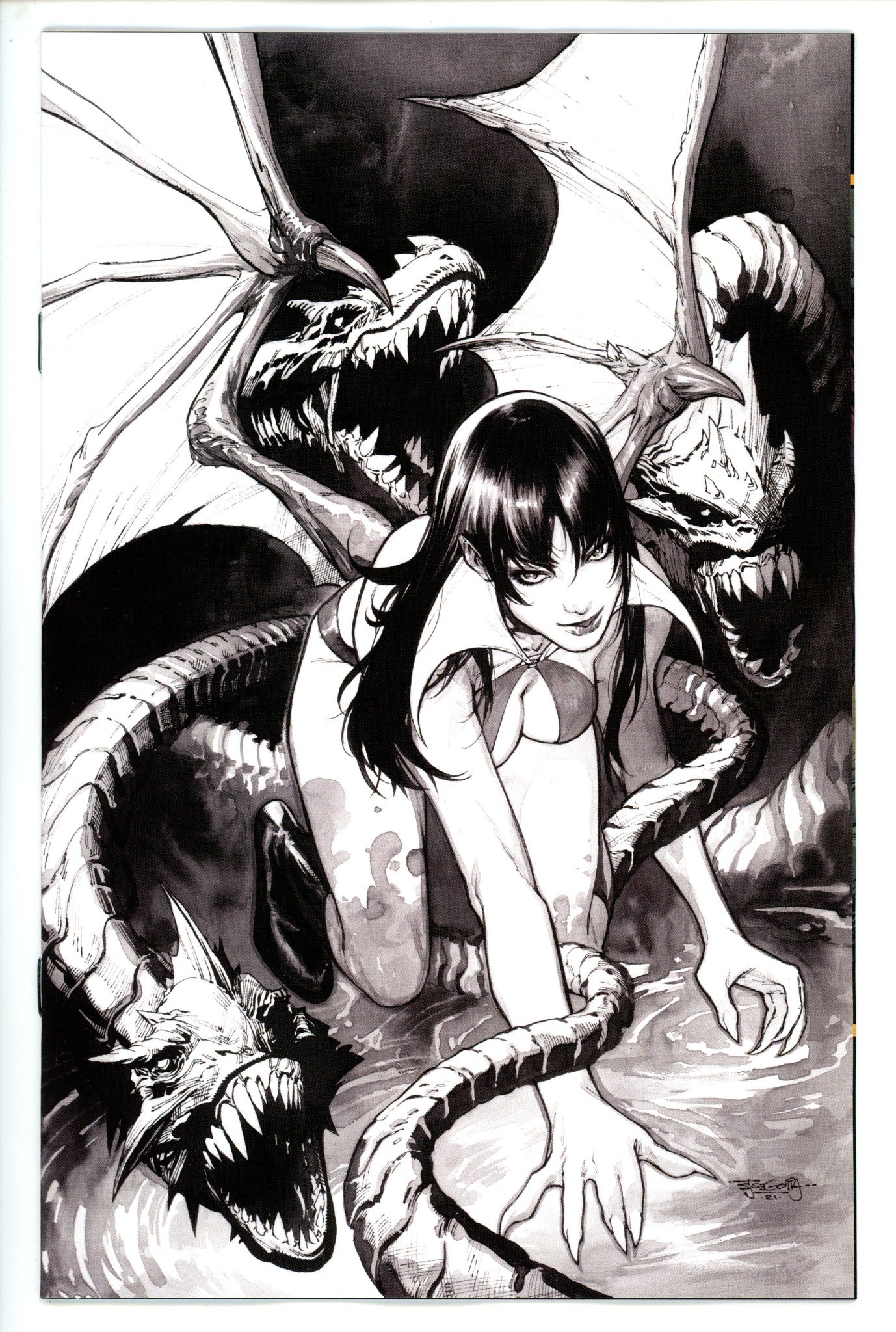Vengeance of Vampirella 17 Segovia Variant-Dynamite-CaptCan Comics Inc