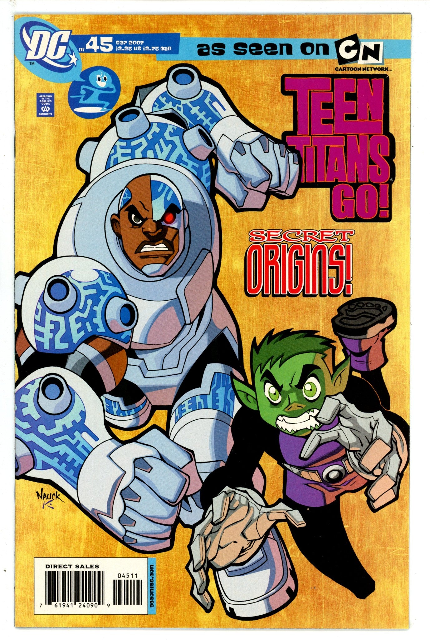 Teen Titans Go! 45 VF/NM (2007)