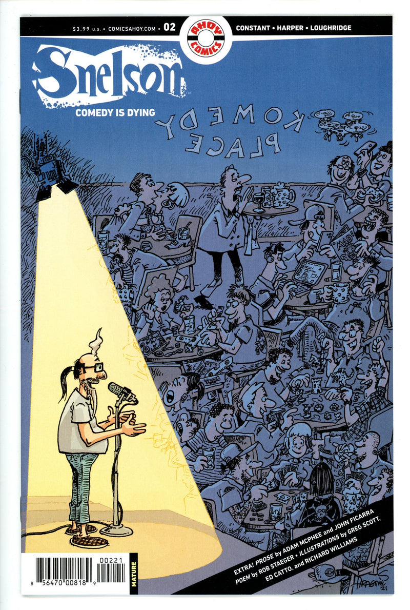 Snelson Comedy is Dying 2 Aragones Variant (2021)