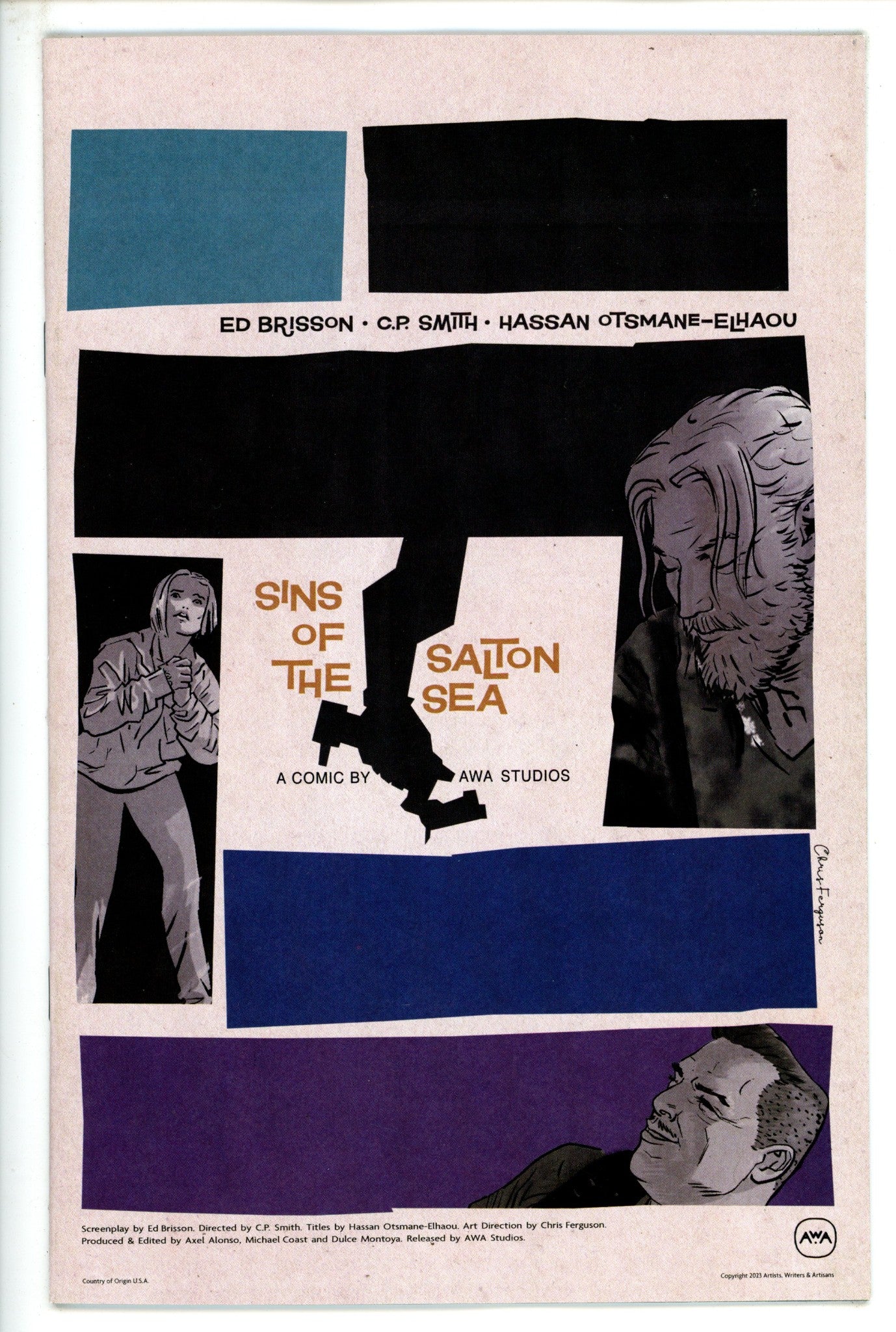 Sins Of The Salton Sea 1 Ferguson Homage Variant (2023)