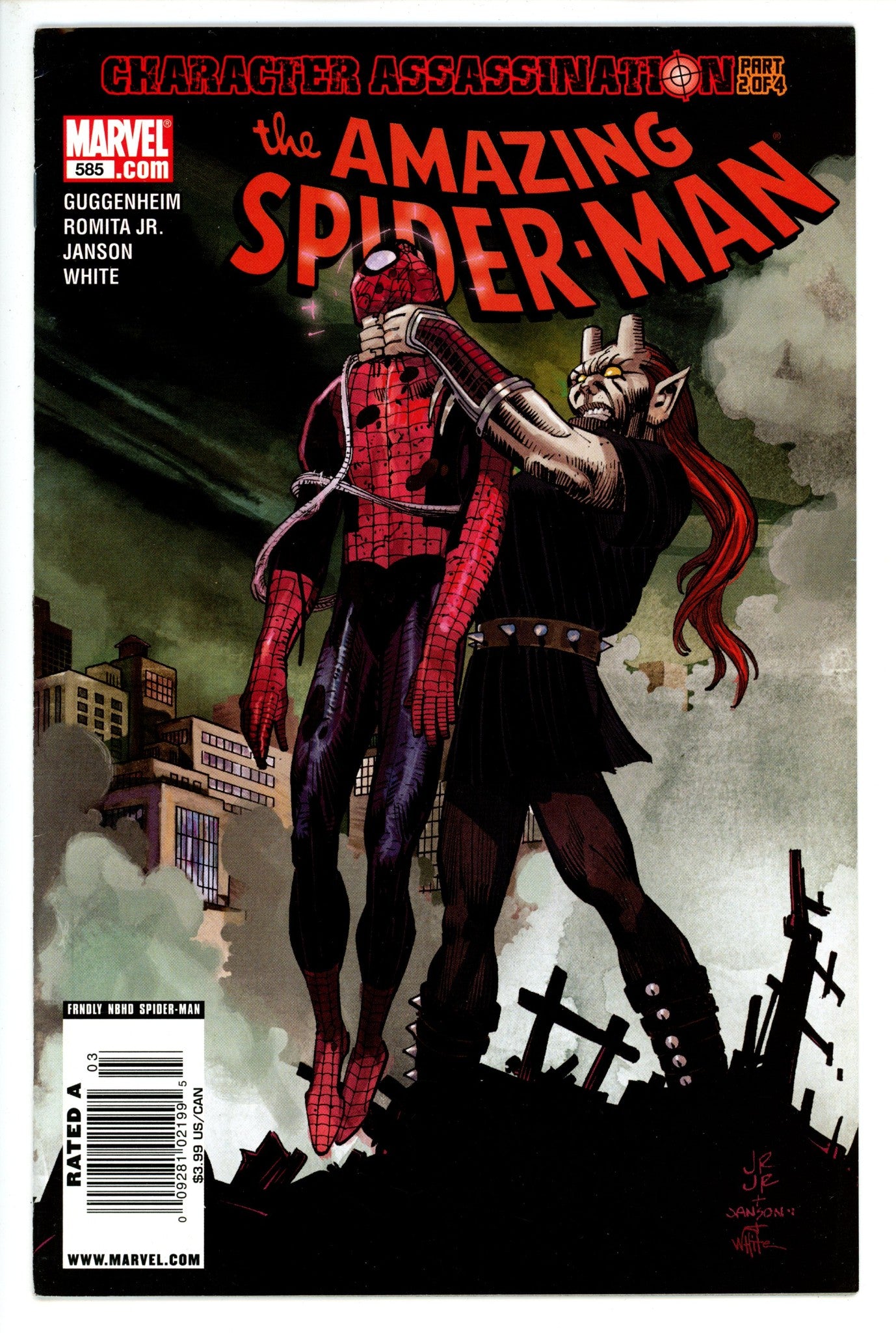 The Amazing Spider-Man Vol 2 585 Newsstand VG/FN